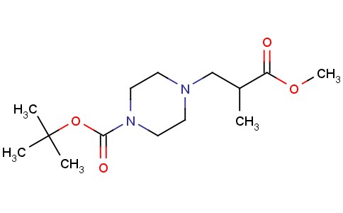 2-METHYL-3-(4-BOC-PIPERAZIN-1-YL)-PROPIONIC ACID METHYL ESTER
